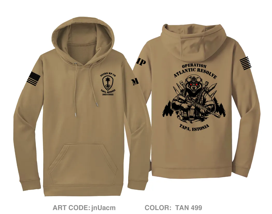 303RD MP CO Hi-Tech Performance Hoodie - jnUacm