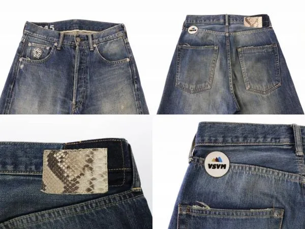 [30W 30L] Visvim Fluxus 01 D4.5 Serge De Nimes Indigo Denim Jeans