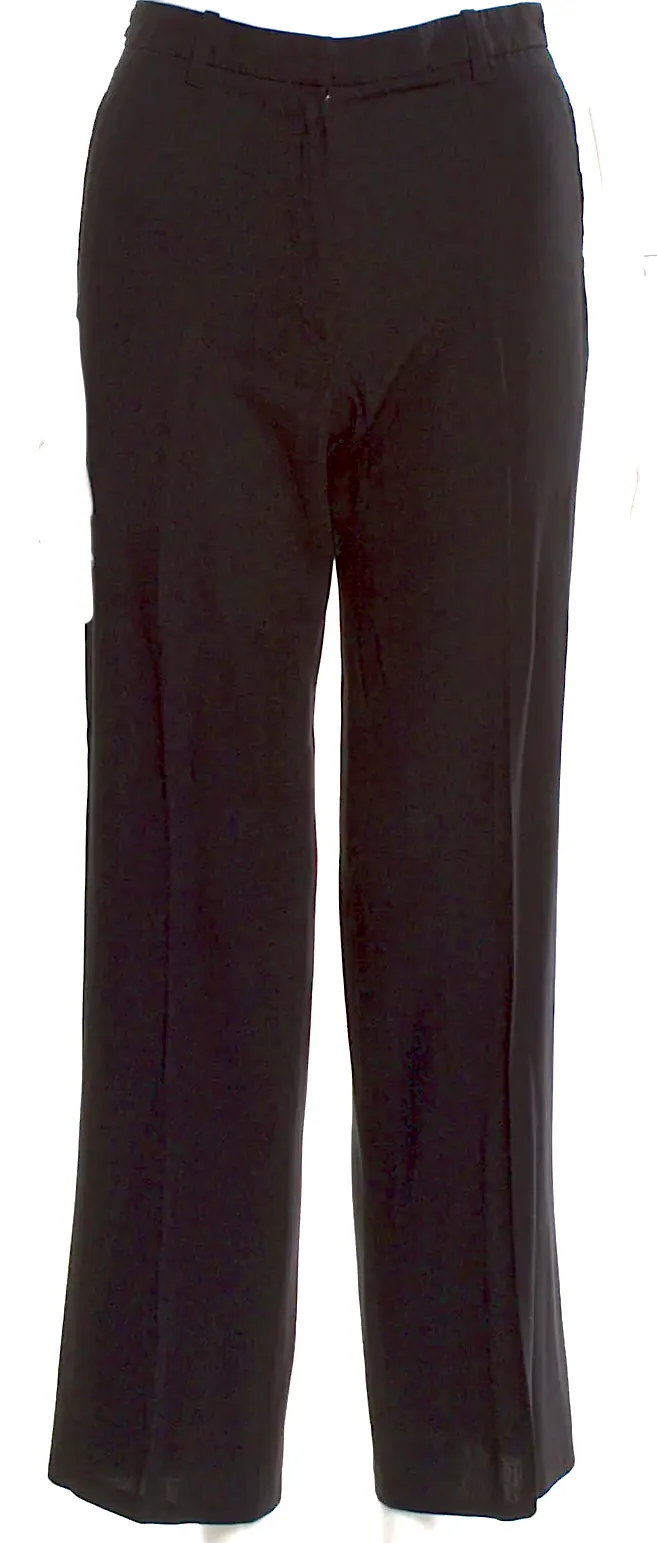 Ann Demeulemeester Belgium. Vintage 1990s Rayon/Wool Wide Leg Pants