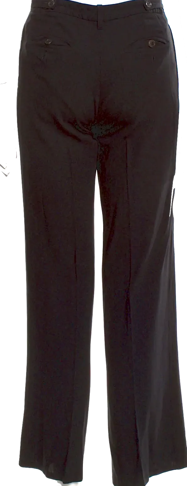 Ann Demeulemeester Belgium. Vintage 1990s Rayon/Wool Wide Leg Pants