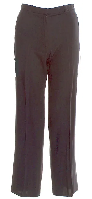Ann Demeulemeester Belgium. Vintage 1990s Rayon/Wool Wide Leg Pants
