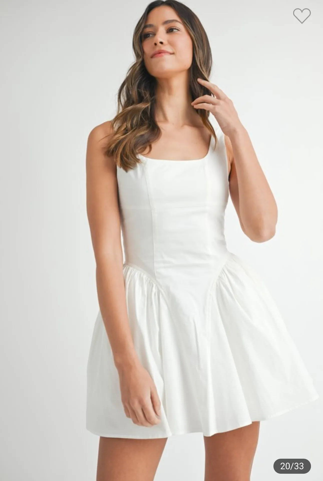 ANYA WHITE DRESS