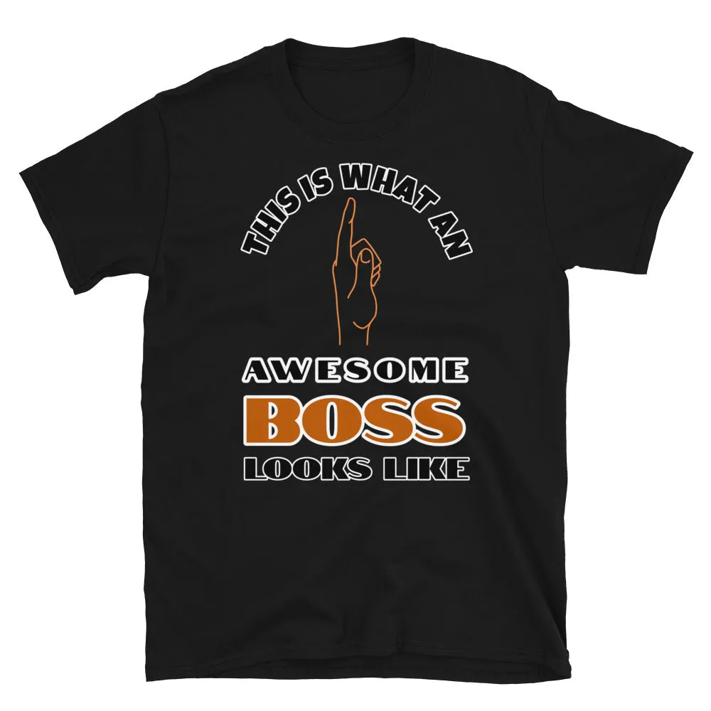 Awesome Boss Novelty T-Shirt