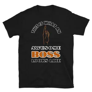 Awesome Boss Novelty T-Shirt