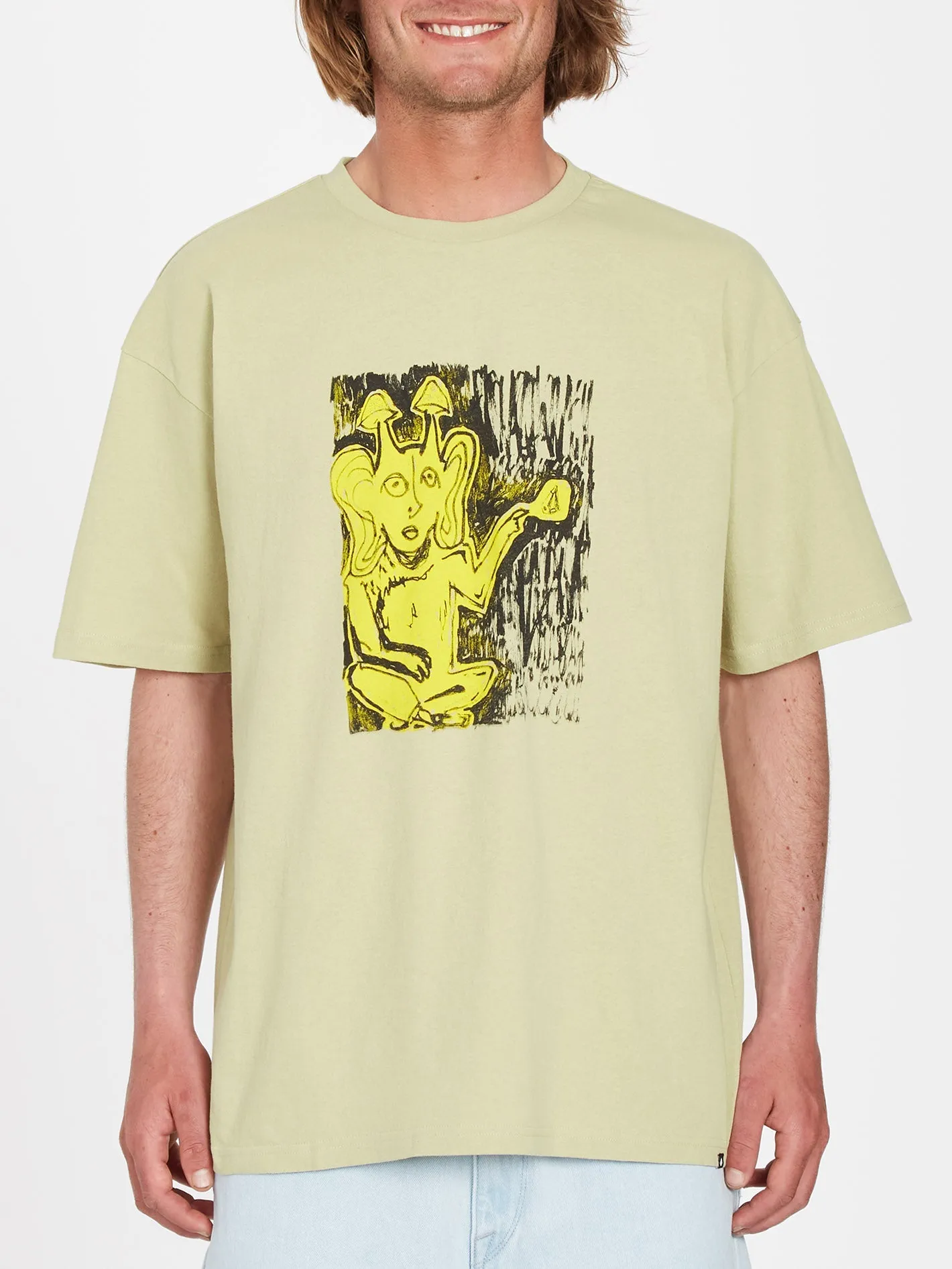 Balister T-Shirt - LENTIL GREEN