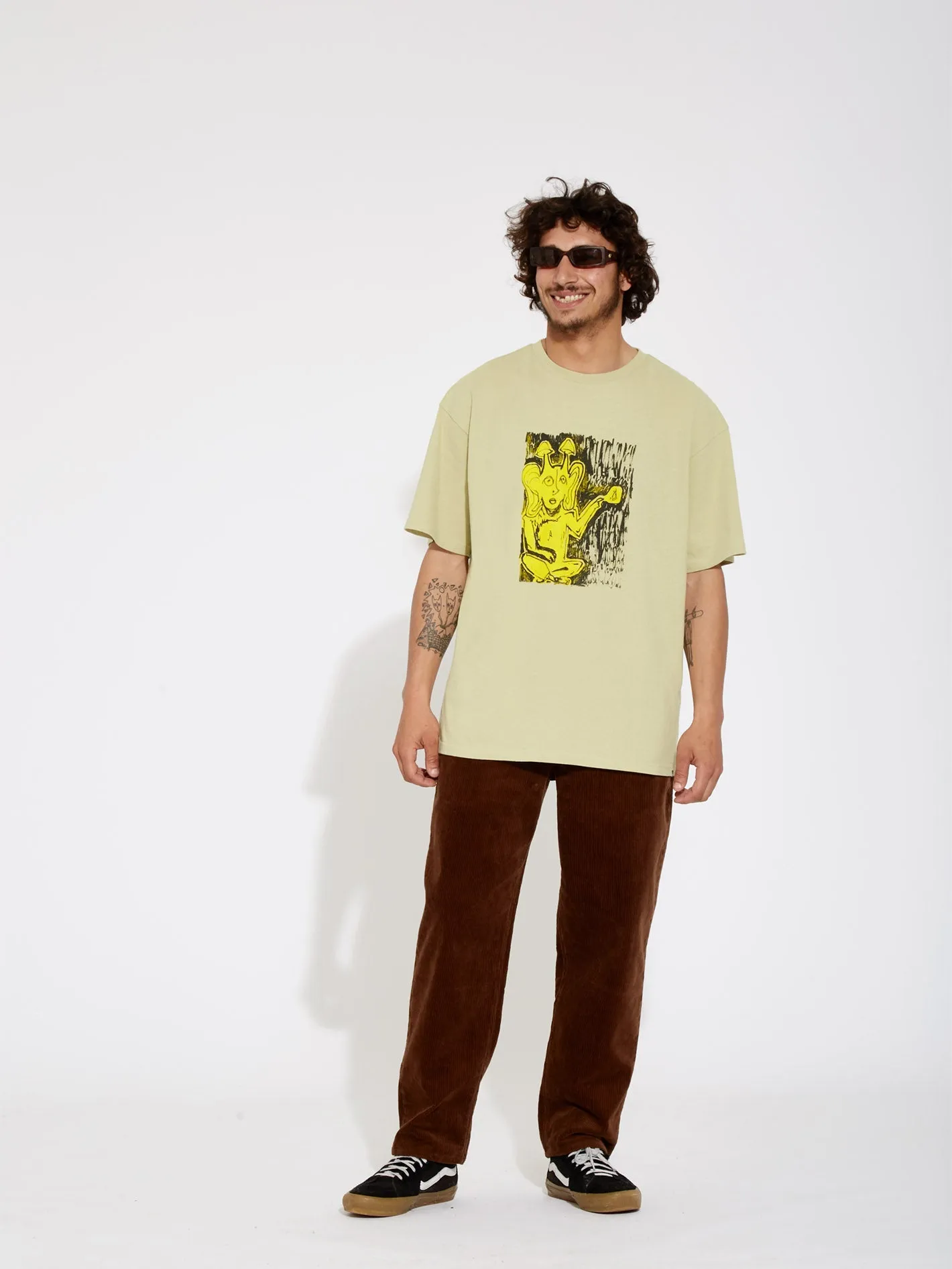 Balister T-Shirt - LENTIL GREEN