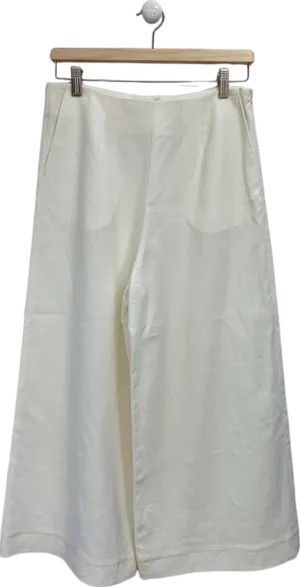 Bamford White Wide Leg Pant UK M