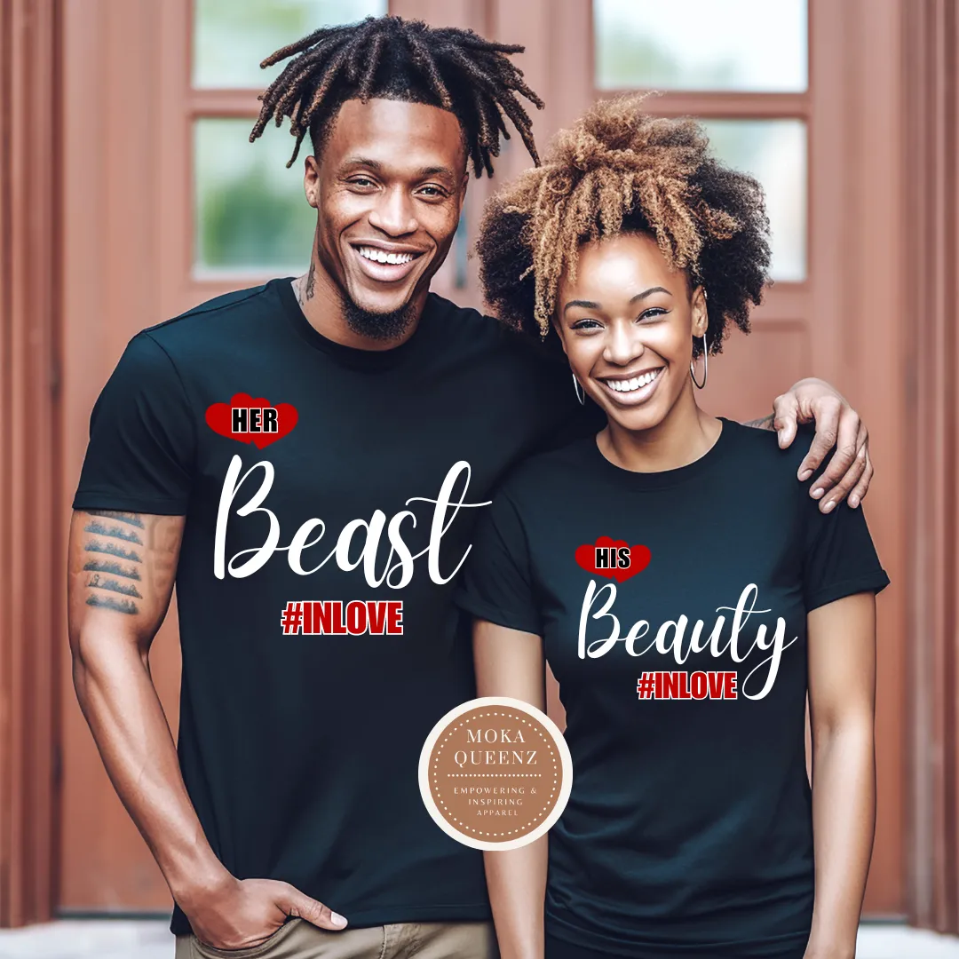 Beauty and the Beast Couple Shirt