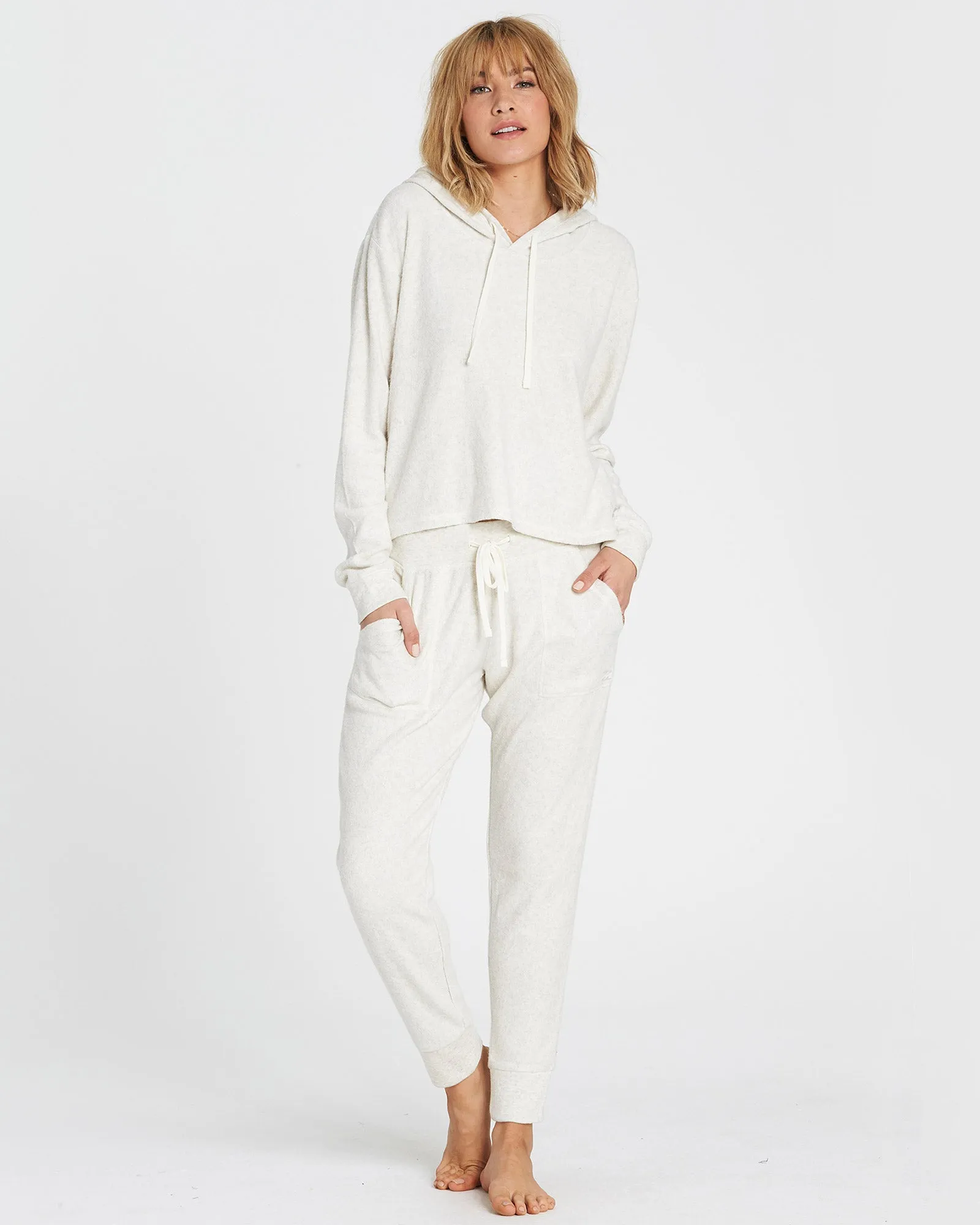 Billabong Women's Coffee Break Plush Fleece Sweatpant