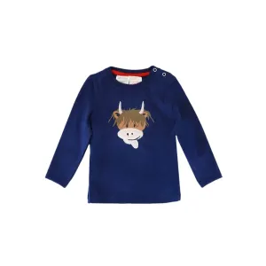 BLADE & ROSE  Hamish Highland Cow Design Top