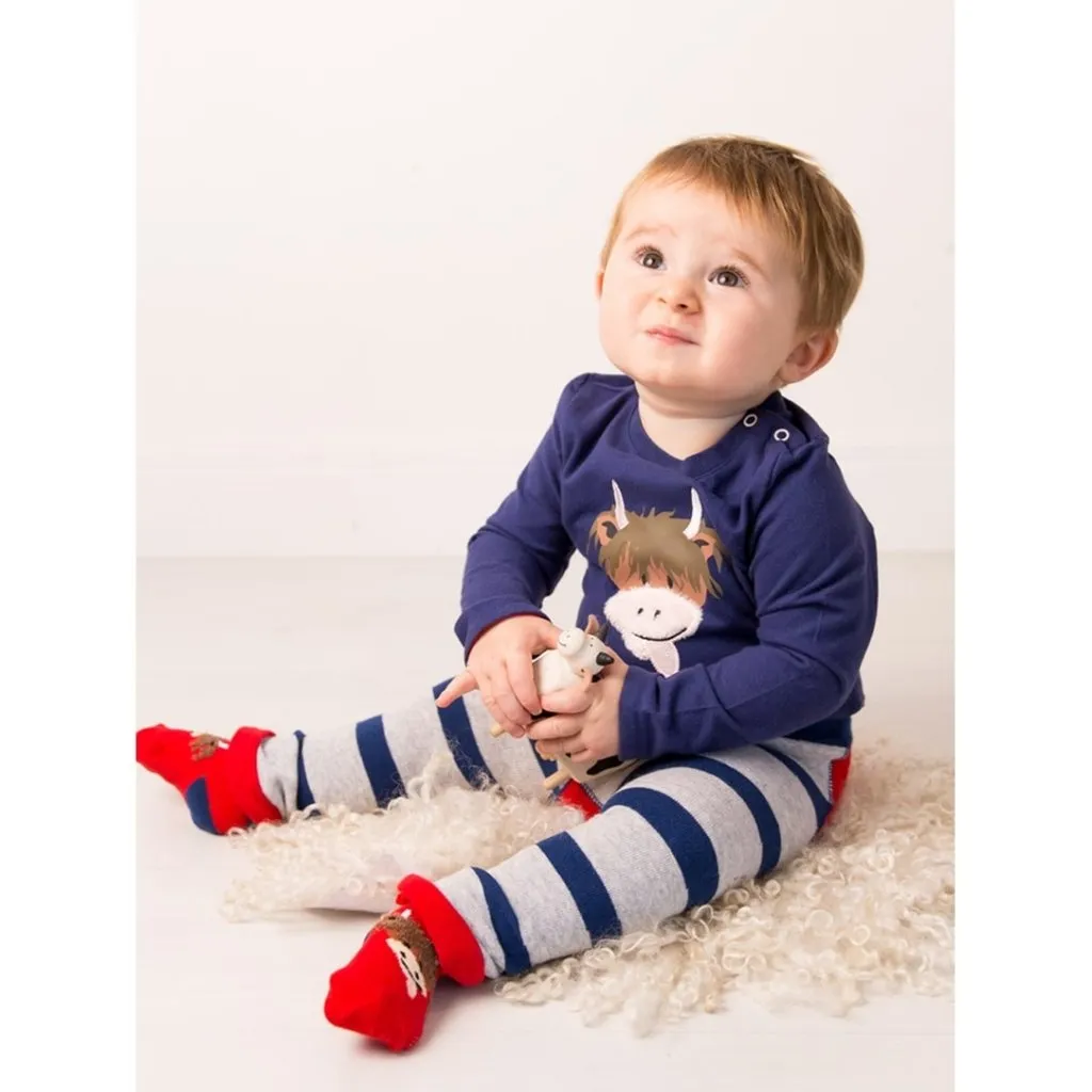 BLADE & ROSE  Hamish Highland Cow Design Top