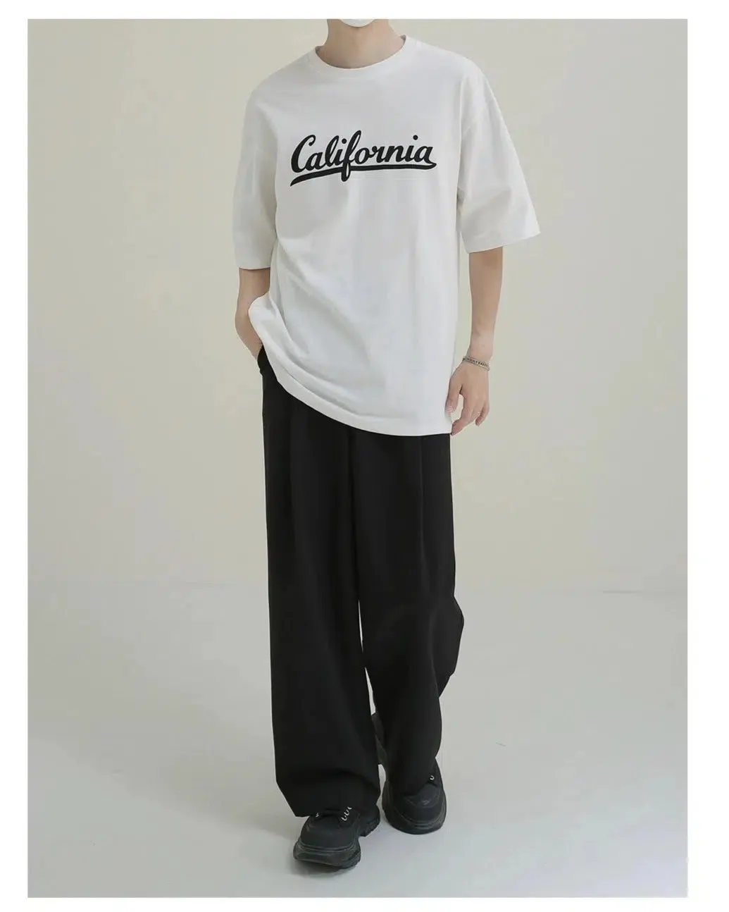 California Graphic Print T-shirt