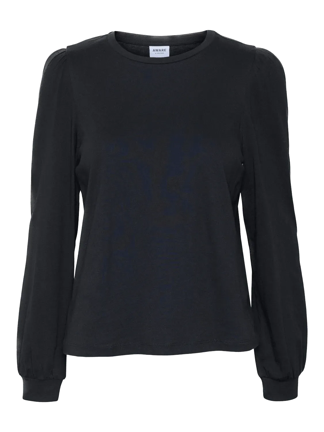 Camiseta de Mujer Vero Moda Manga Larga Abullonada Kerry Black