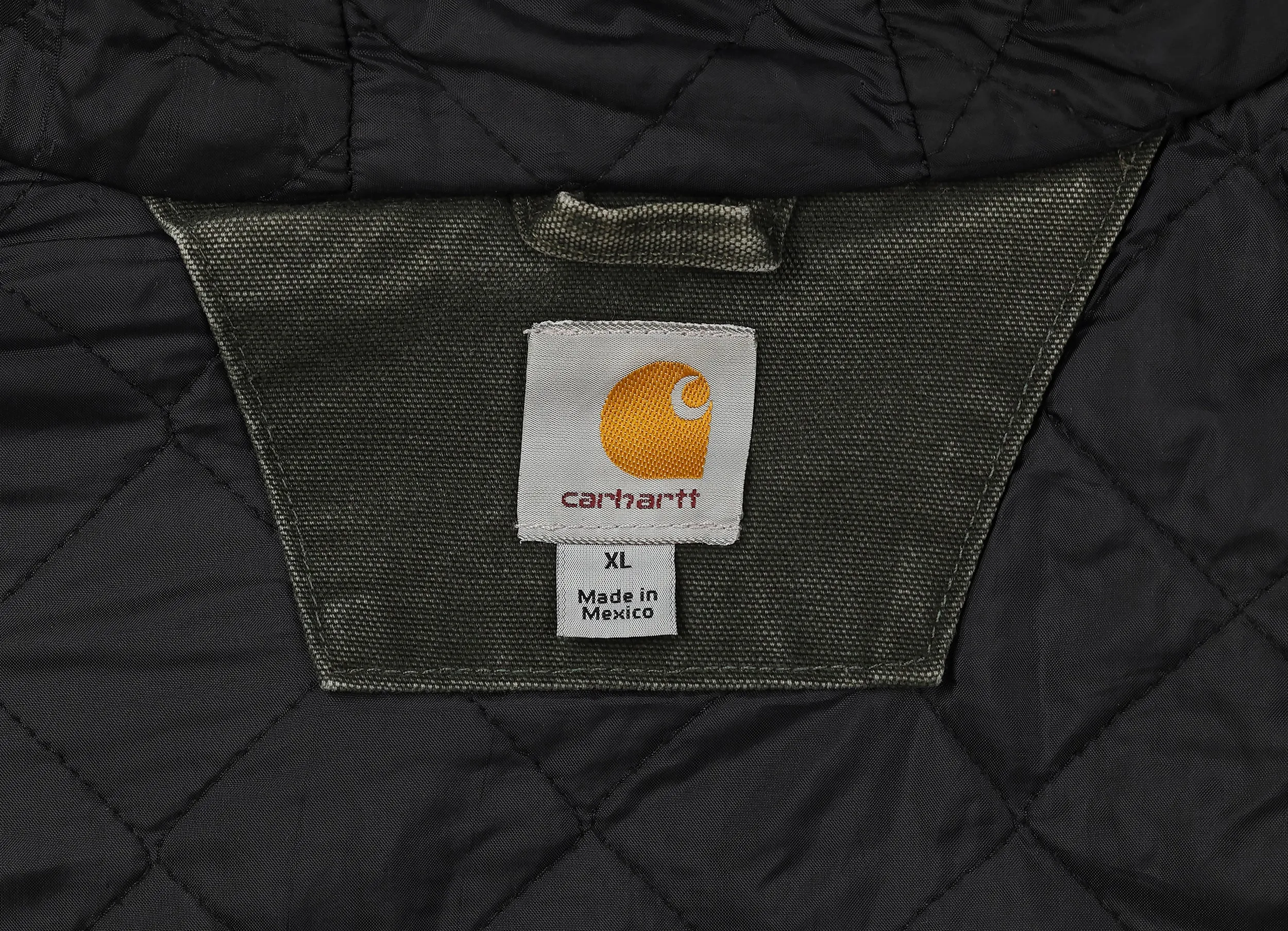 Carhartt Hooded Gilet Work Jacket - Green - XL