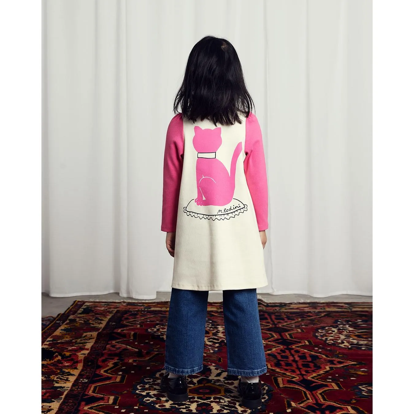 Cat Sp Ls Dress - White