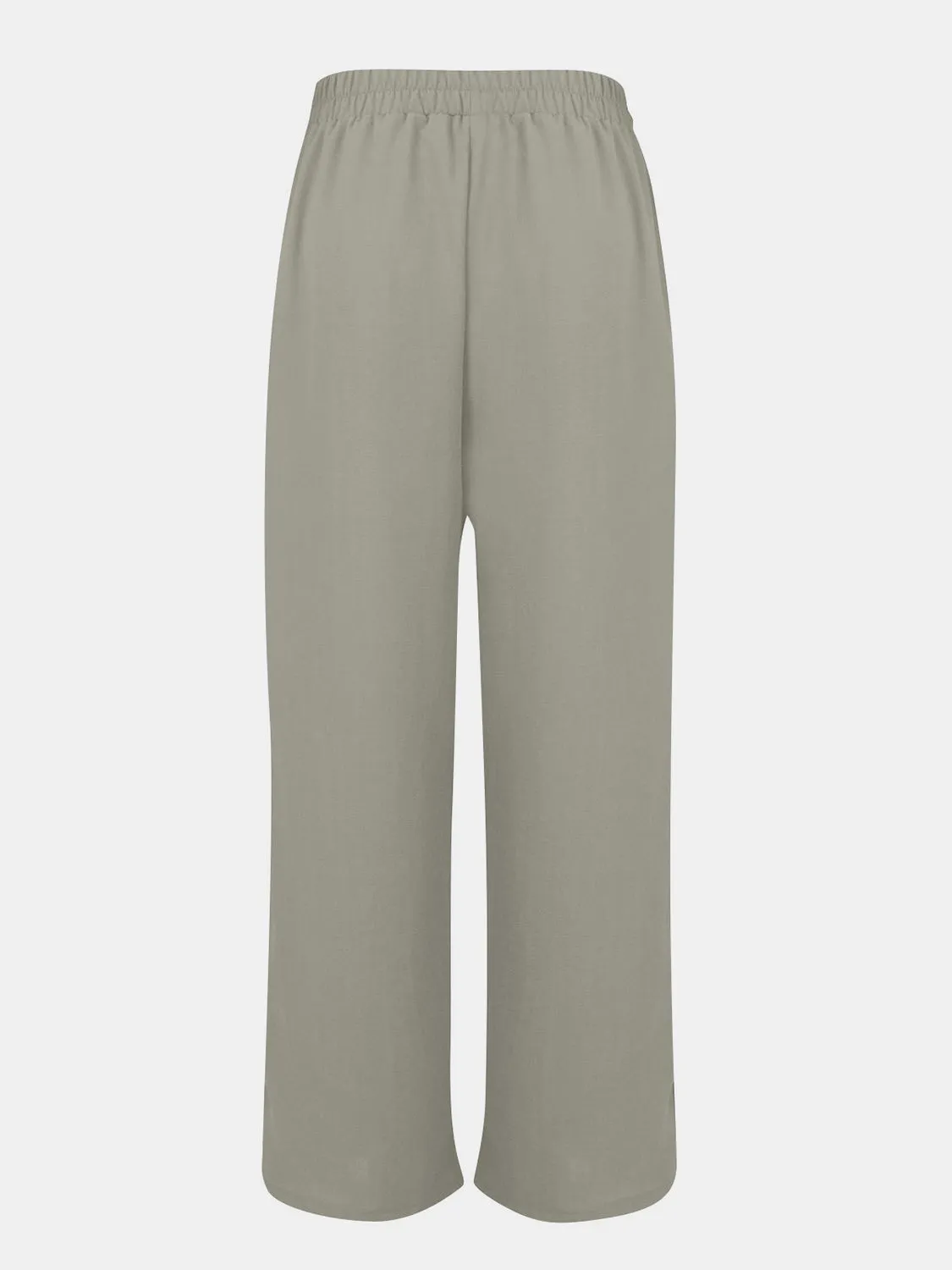 Catalina Full Size Tassel Wide Leg Pants