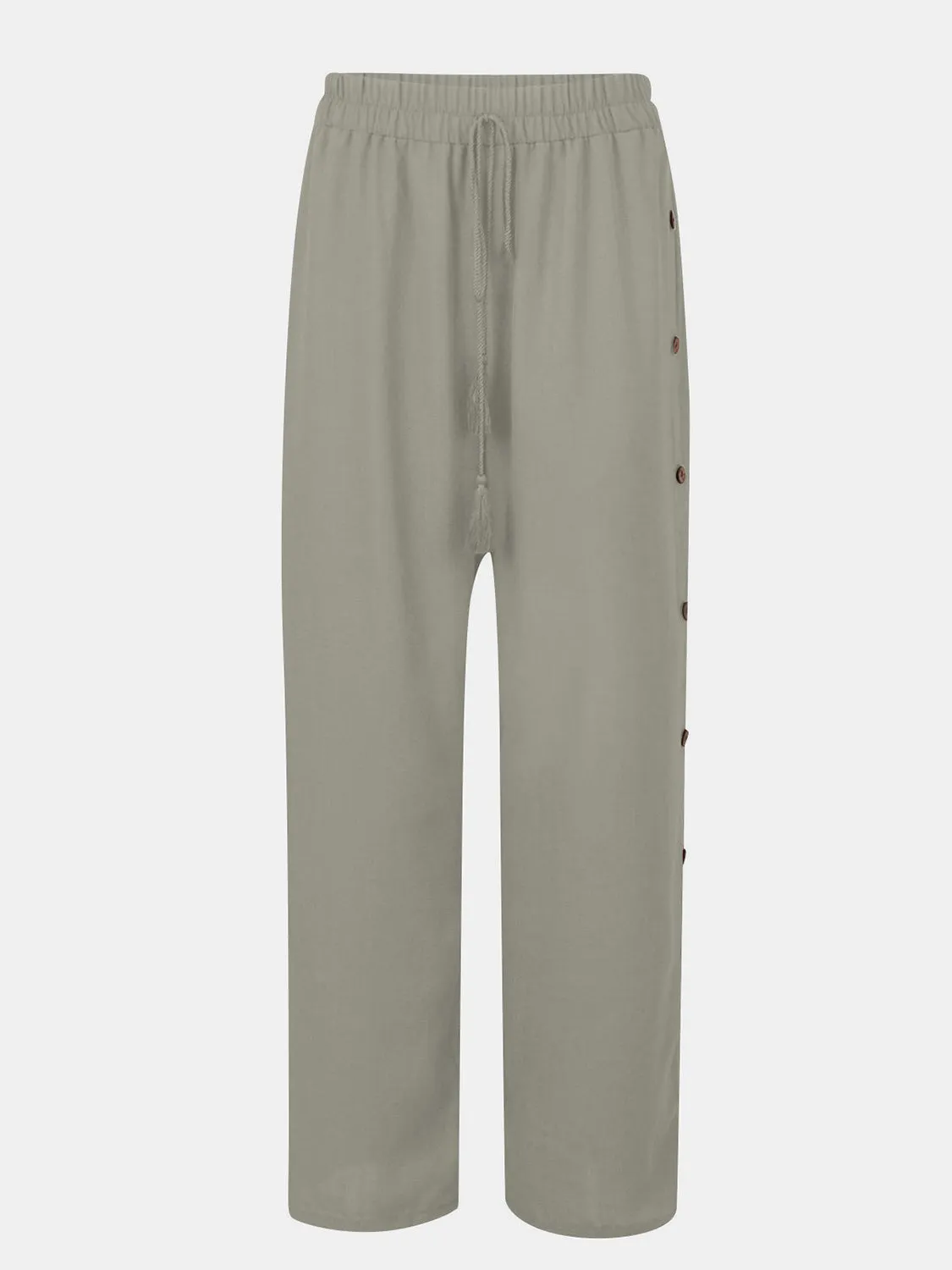 Catalina Full Size Tassel Wide Leg Pants