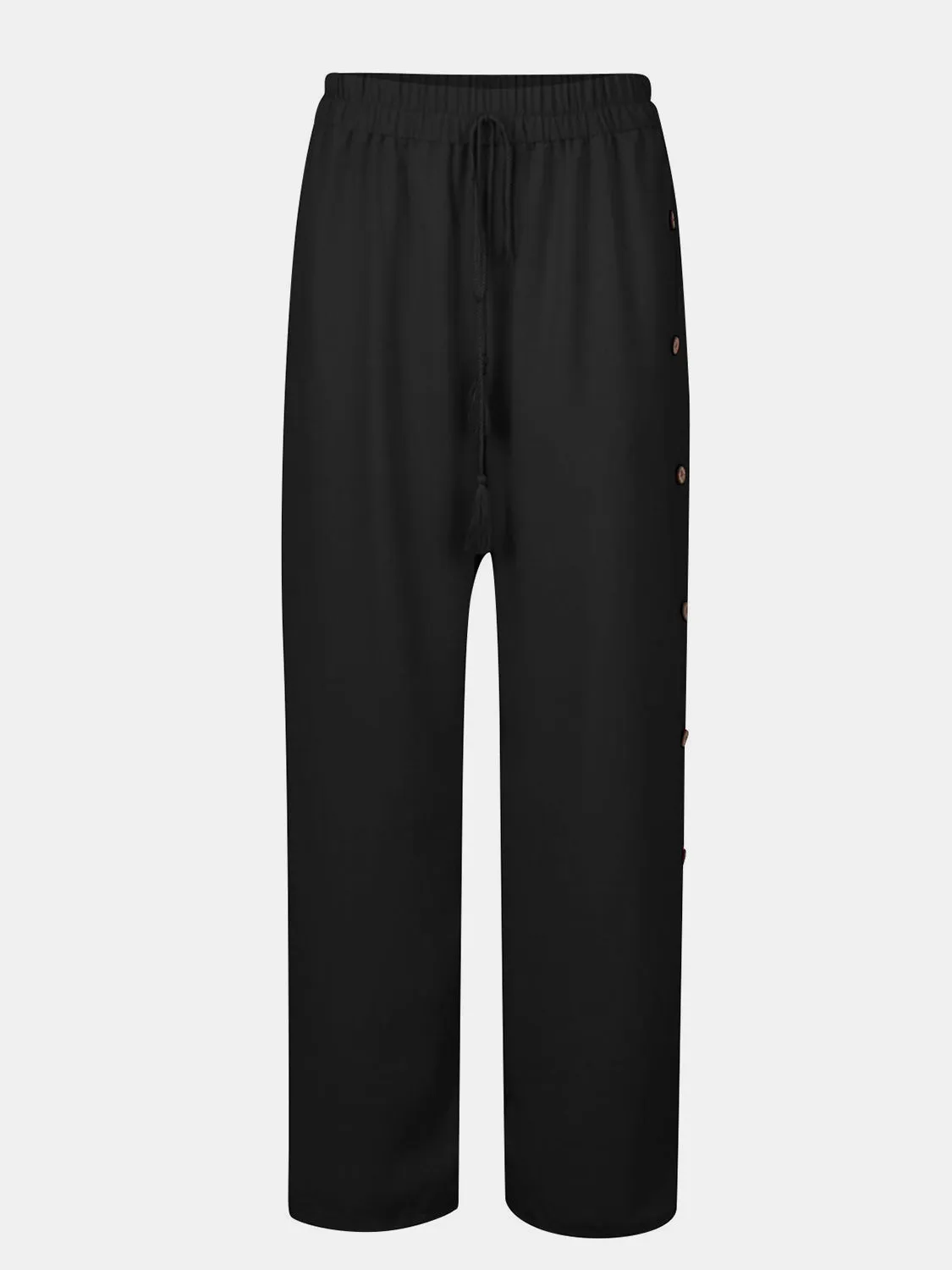 Catalina Full Size Tassel Wide Leg Pants