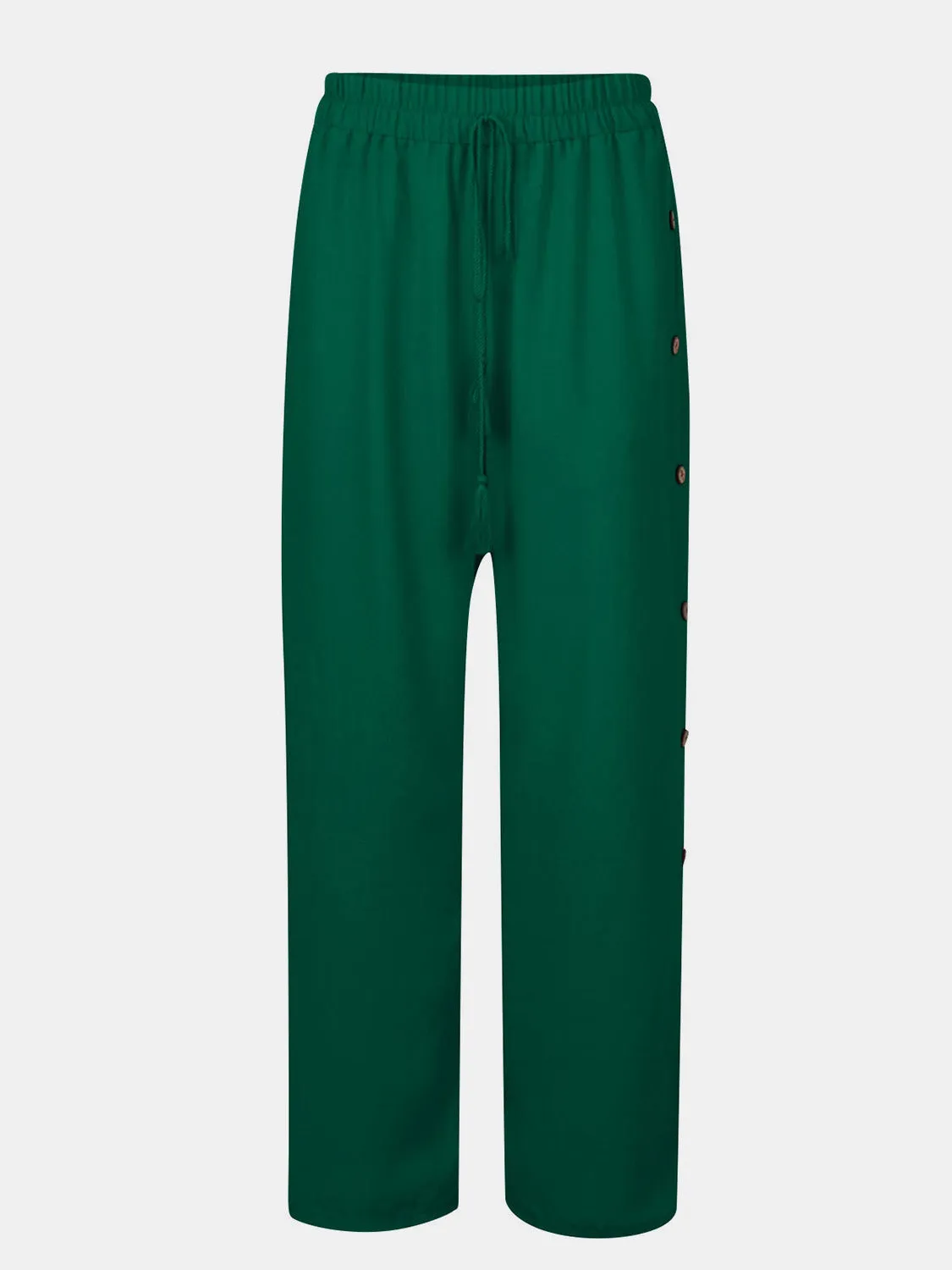 Catalina Full Size Tassel Wide Leg Pants