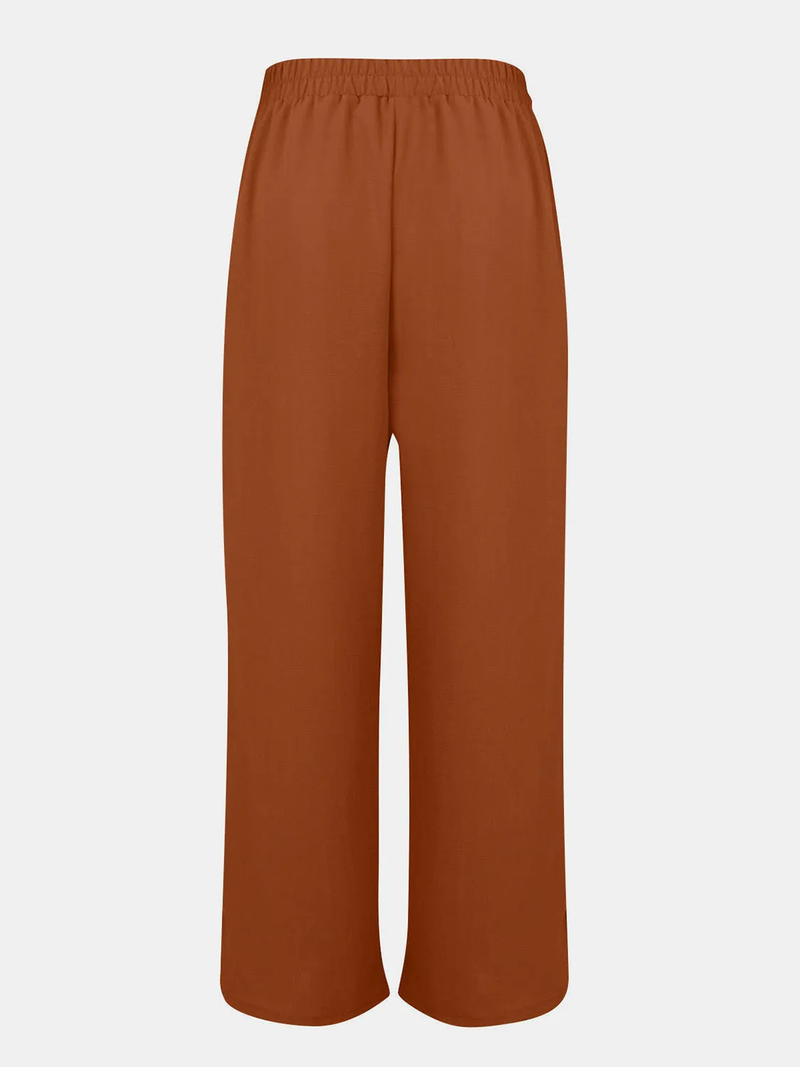 Catalina Full Size Tassel Wide Leg Pants