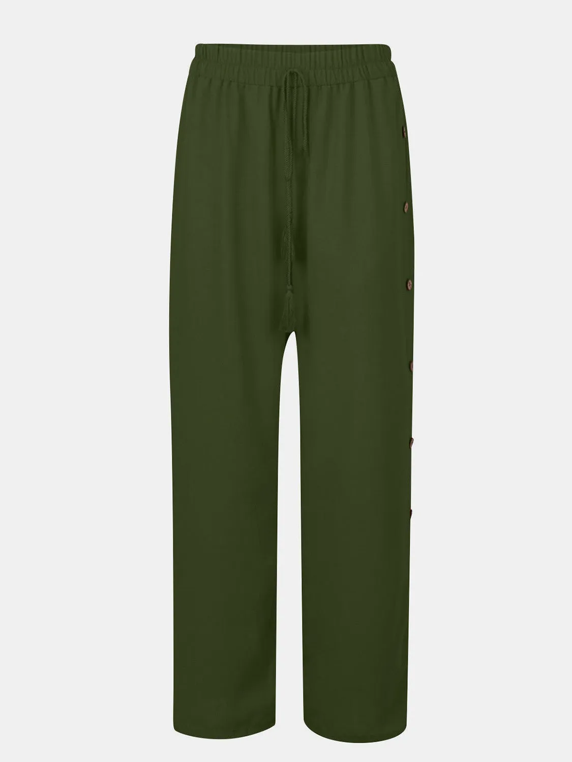 Catalina Full Size Tassel Wide Leg Pants
