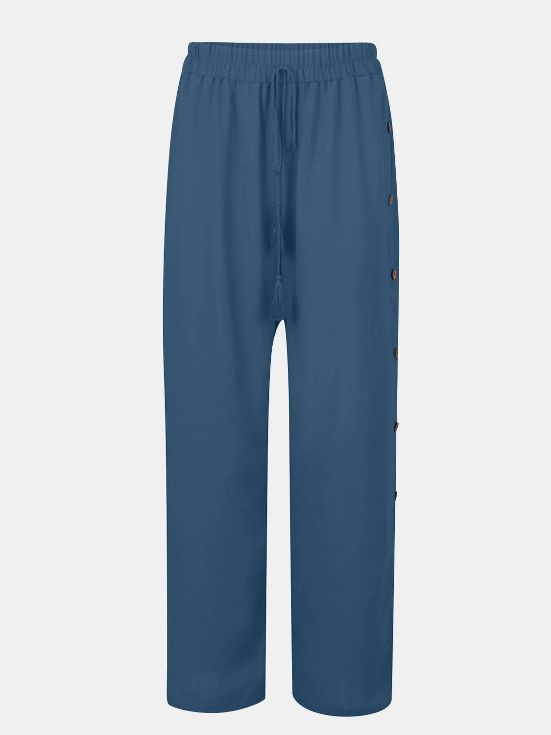 Catalina Full Size Tassel Wide Leg Pants