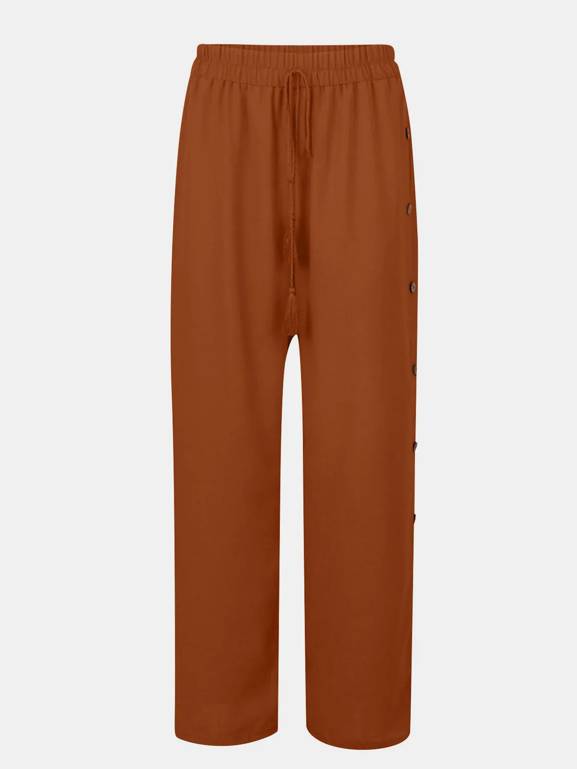 Catalina Full Size Tassel Wide Leg Pants