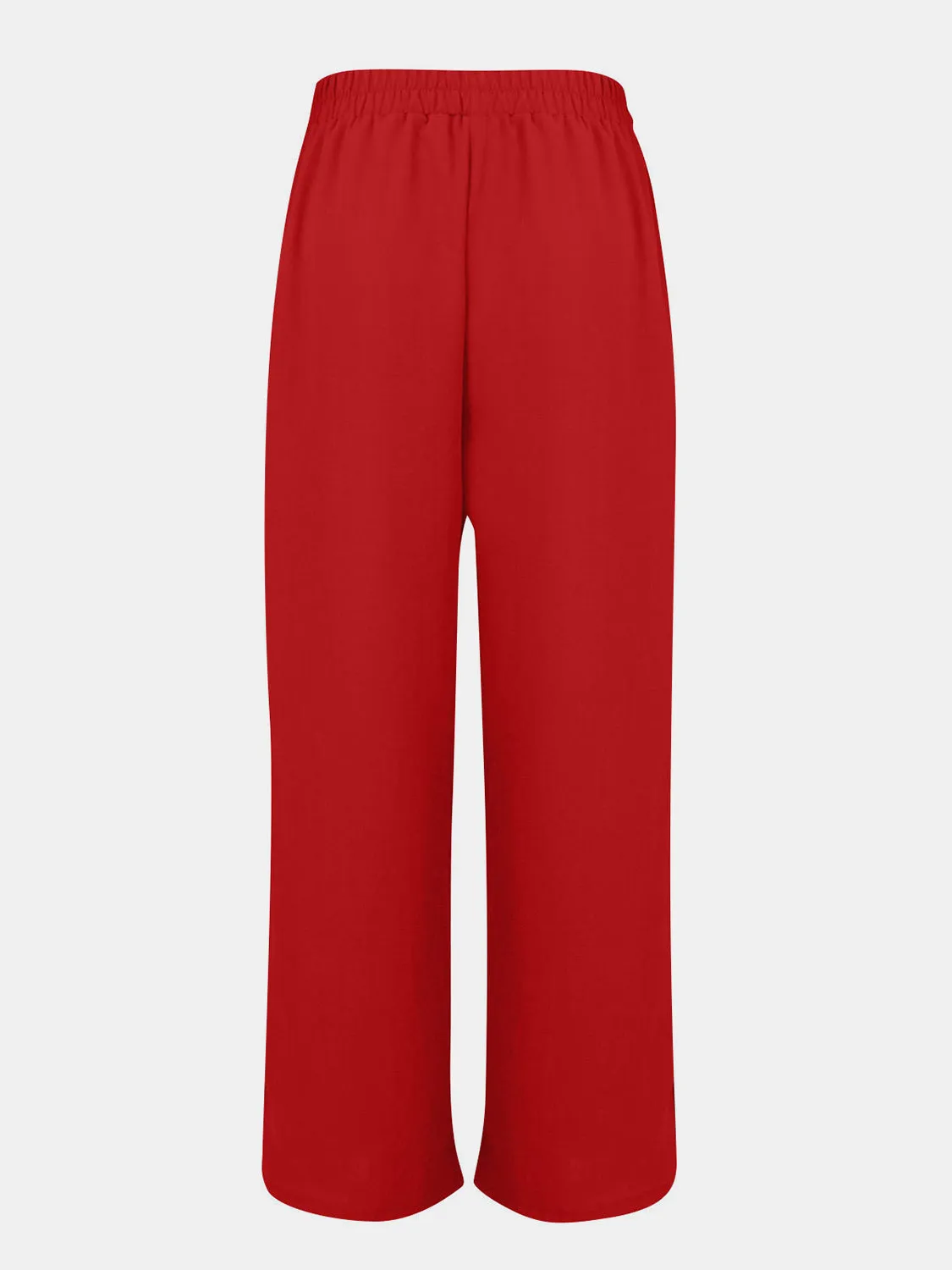 Catalina Full Size Tassel Wide Leg Pants