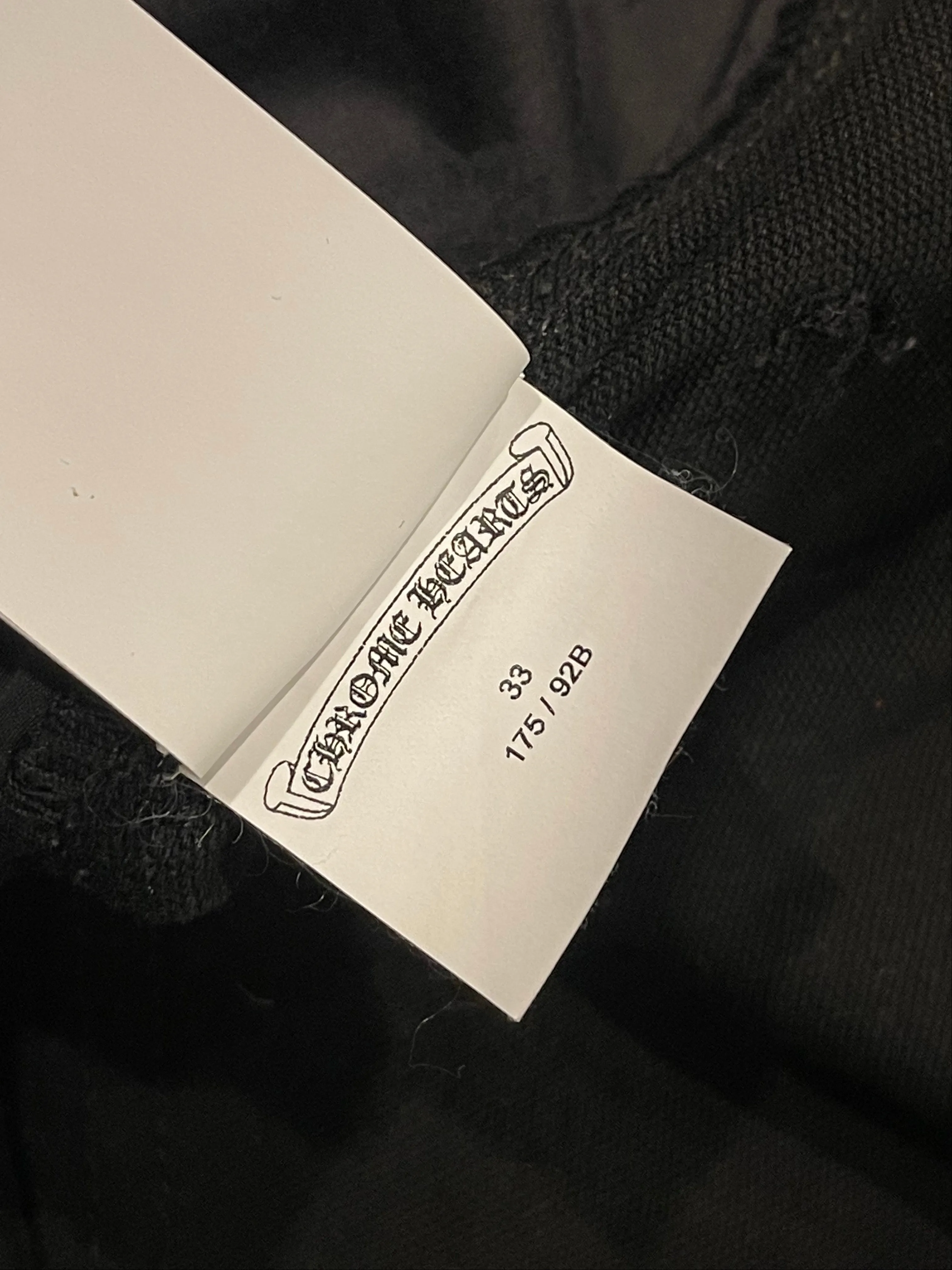 Chrome Hearts Cross Patch Carpenter Pants