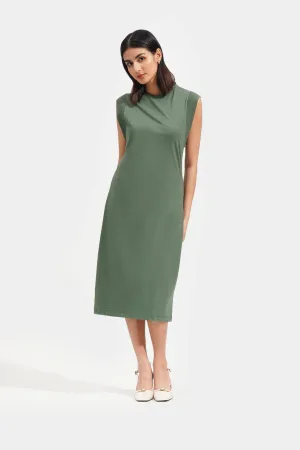 Closet Staples Ribbed Sleeve Shift Dress