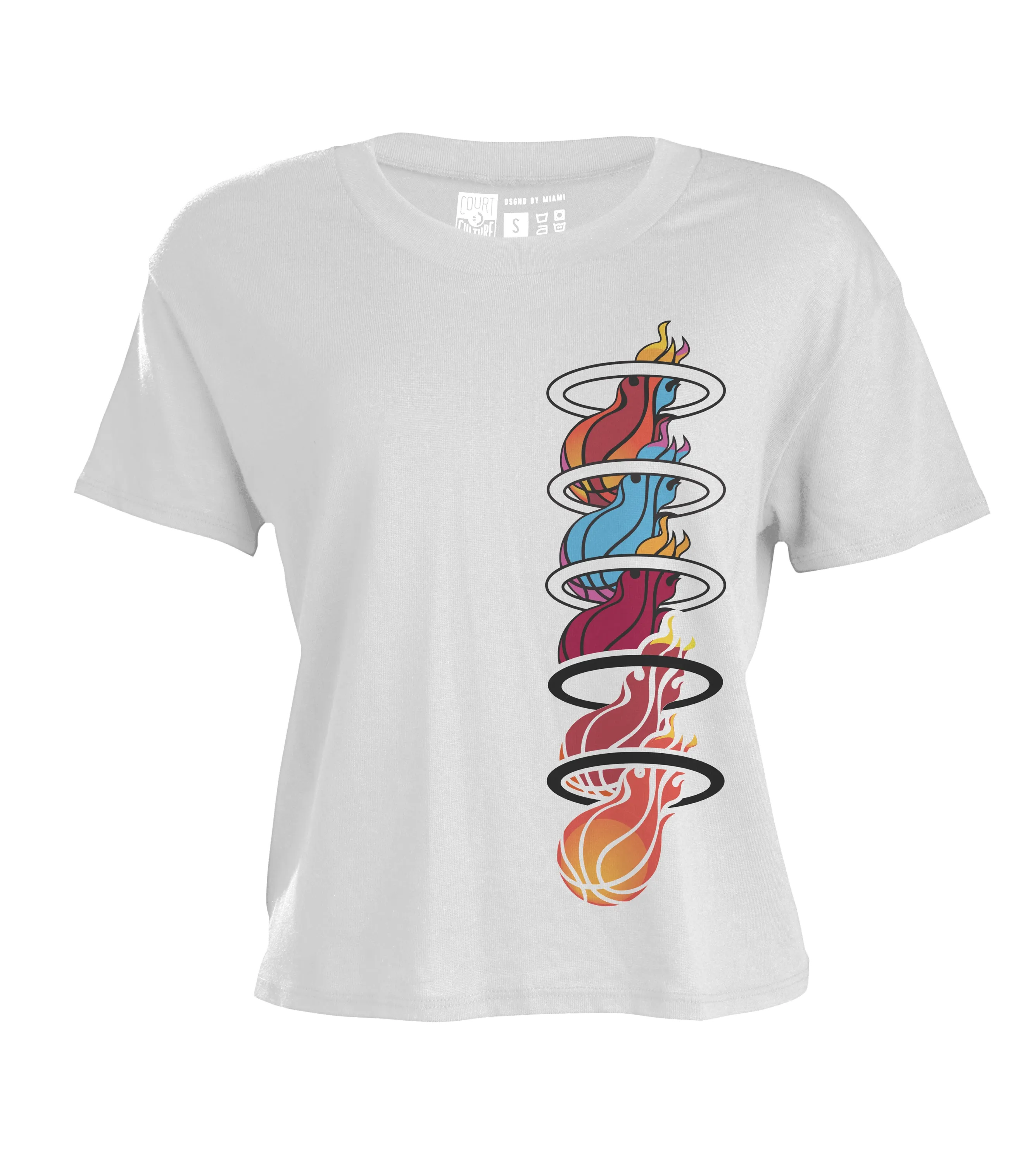 Court Culture Women's Logo Crop