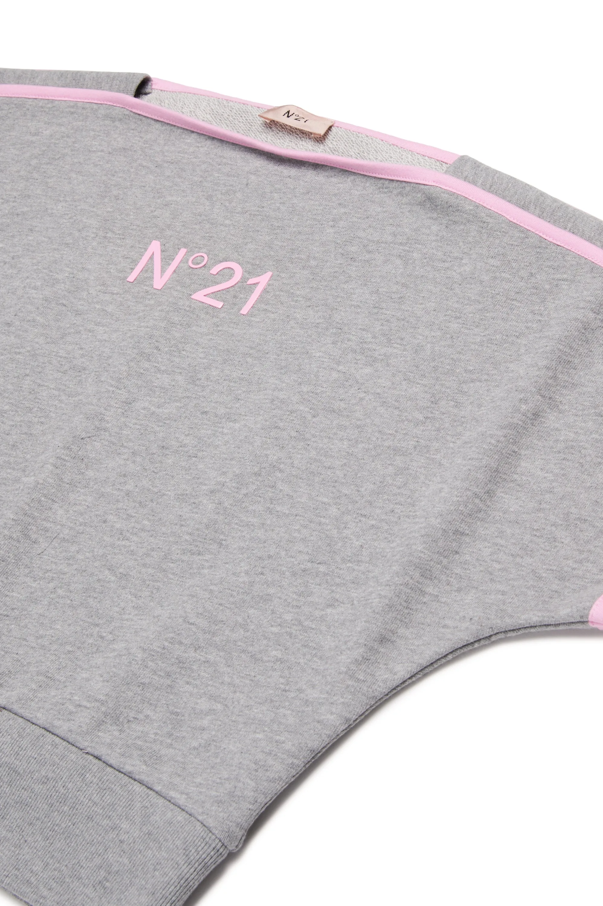Cropped grey sweatshirt by N21