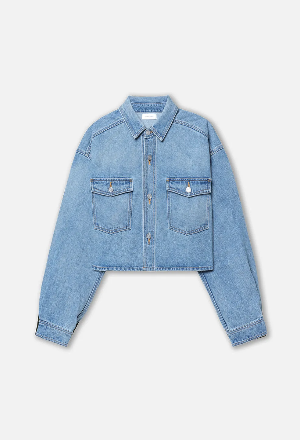 Cropped Hudson Denim Jacket / Fiona