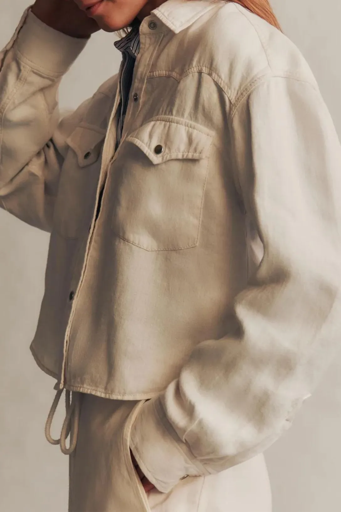 Cropped OG Shirt | White
