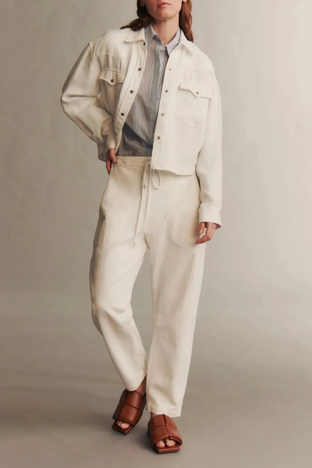 Cropped OG Shirt | White