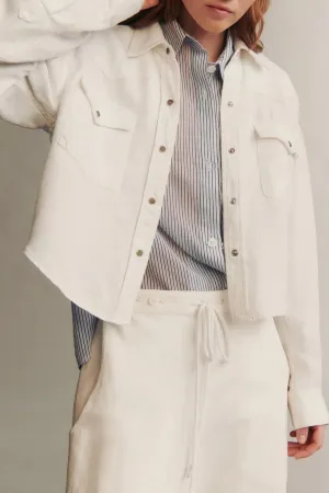 Cropped OG Shirt | White