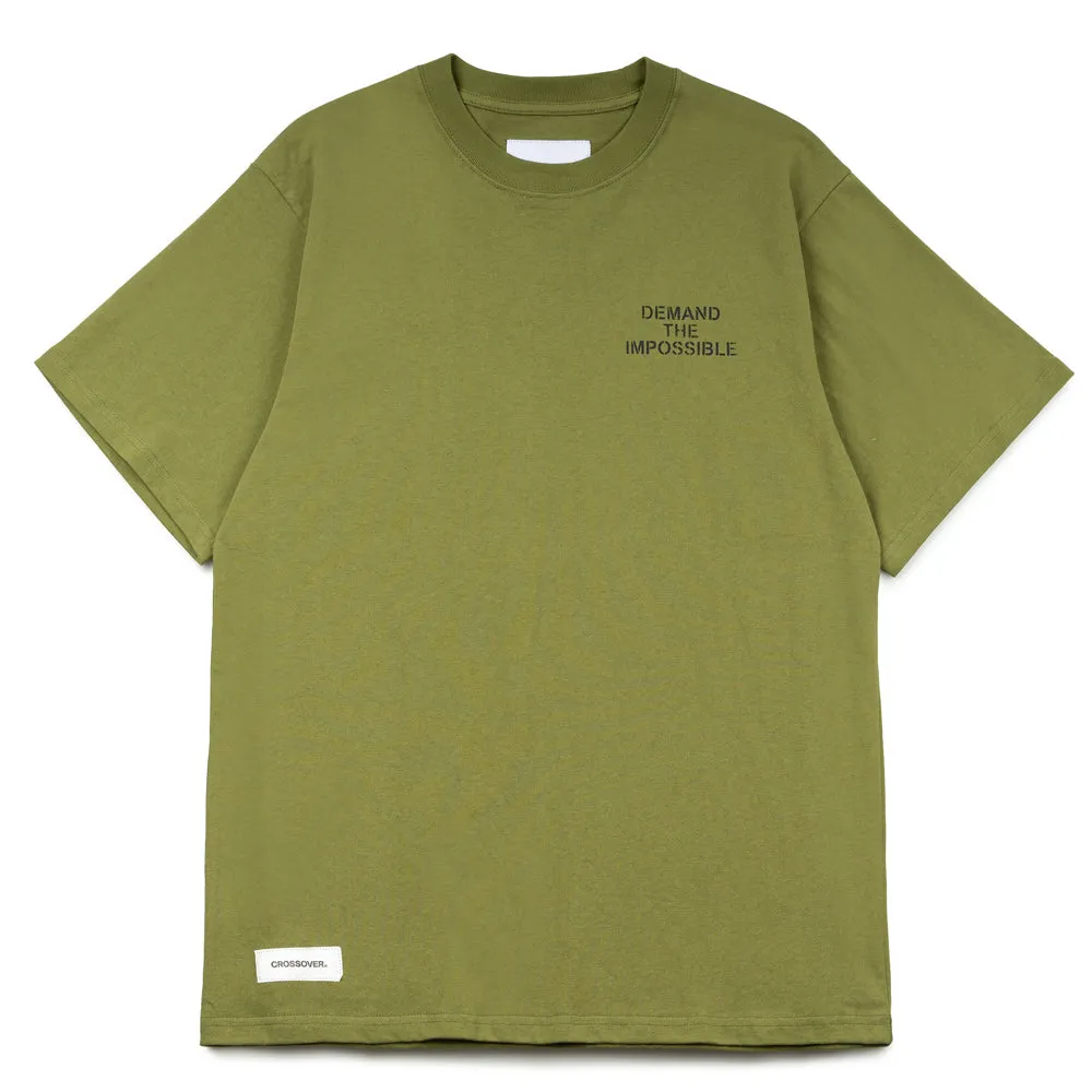 Daily '01' Tee | Olive