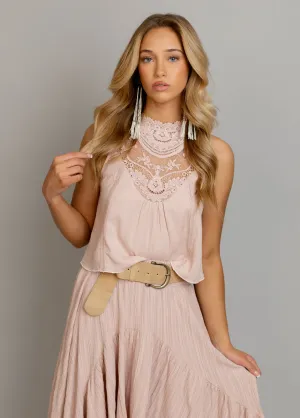 Delfina Top in Shell