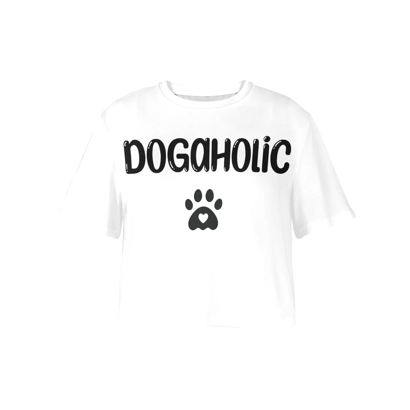 Dogaholic Cropped Shirt