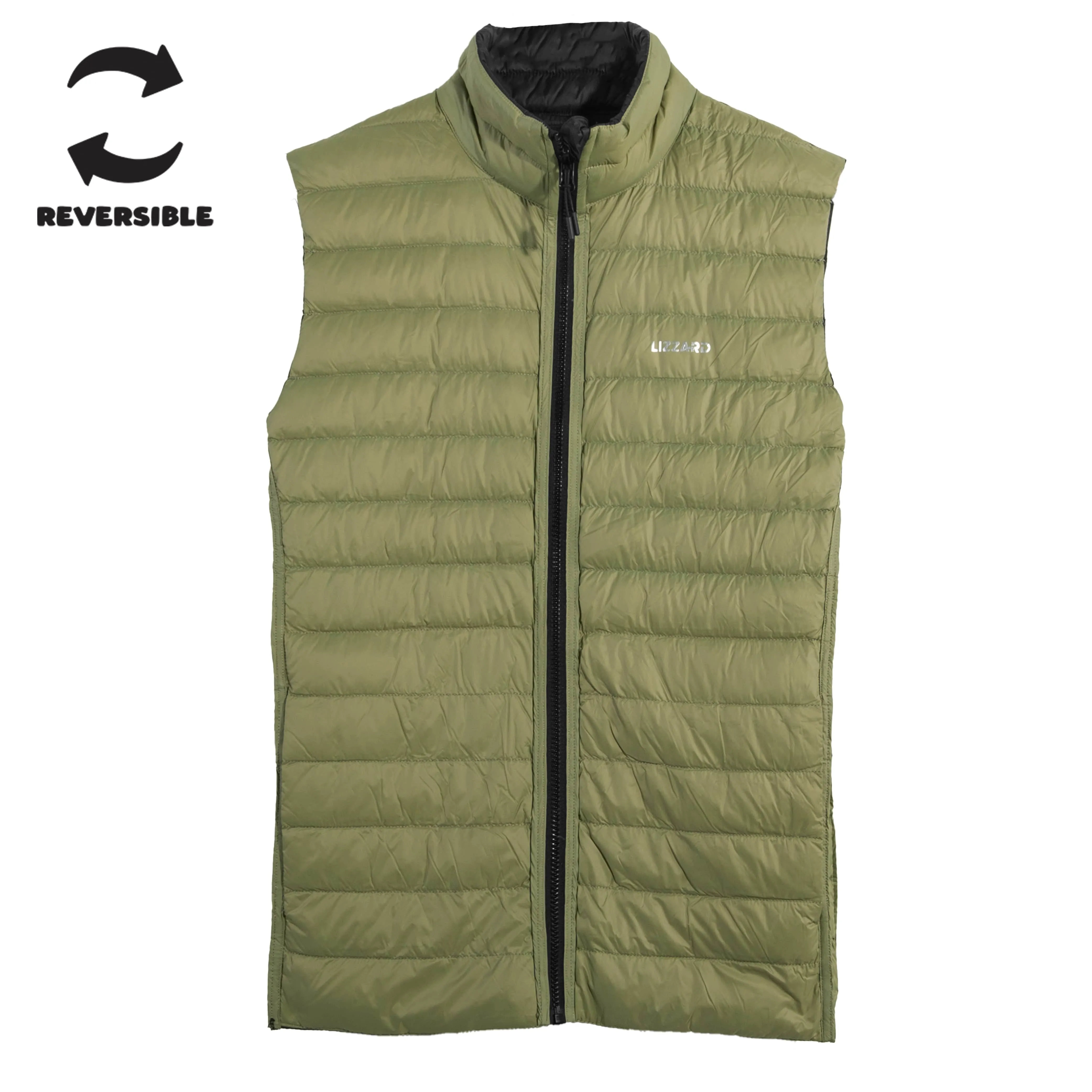 Dugmore - Mens Sleeveless  Reversible Puffer