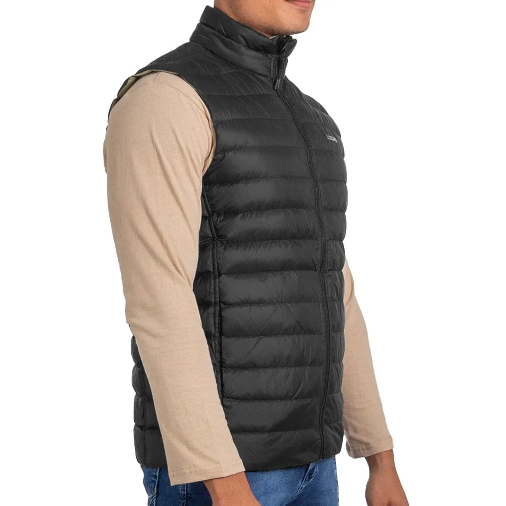 Dugmore - Mens Sleeveless  Reversible Puffer