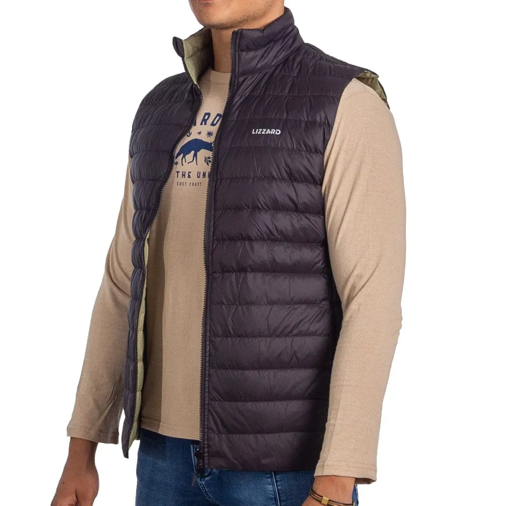 Dugmore - Mens Sleeveless  Reversible Puffer