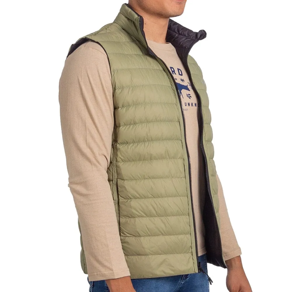 Dugmore - Mens Sleeveless  Reversible Puffer