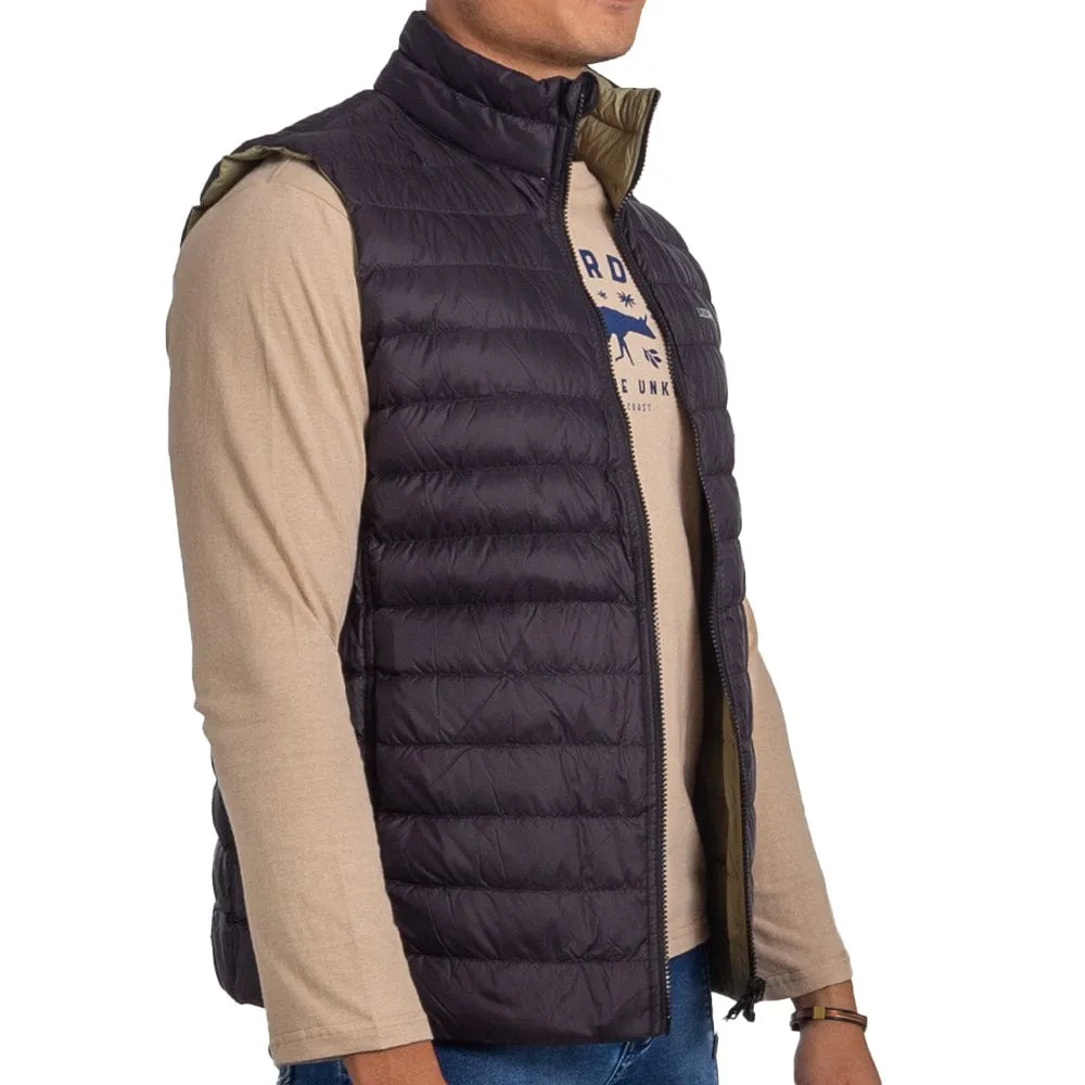 Dugmore - Mens Sleeveless  Reversible Puffer