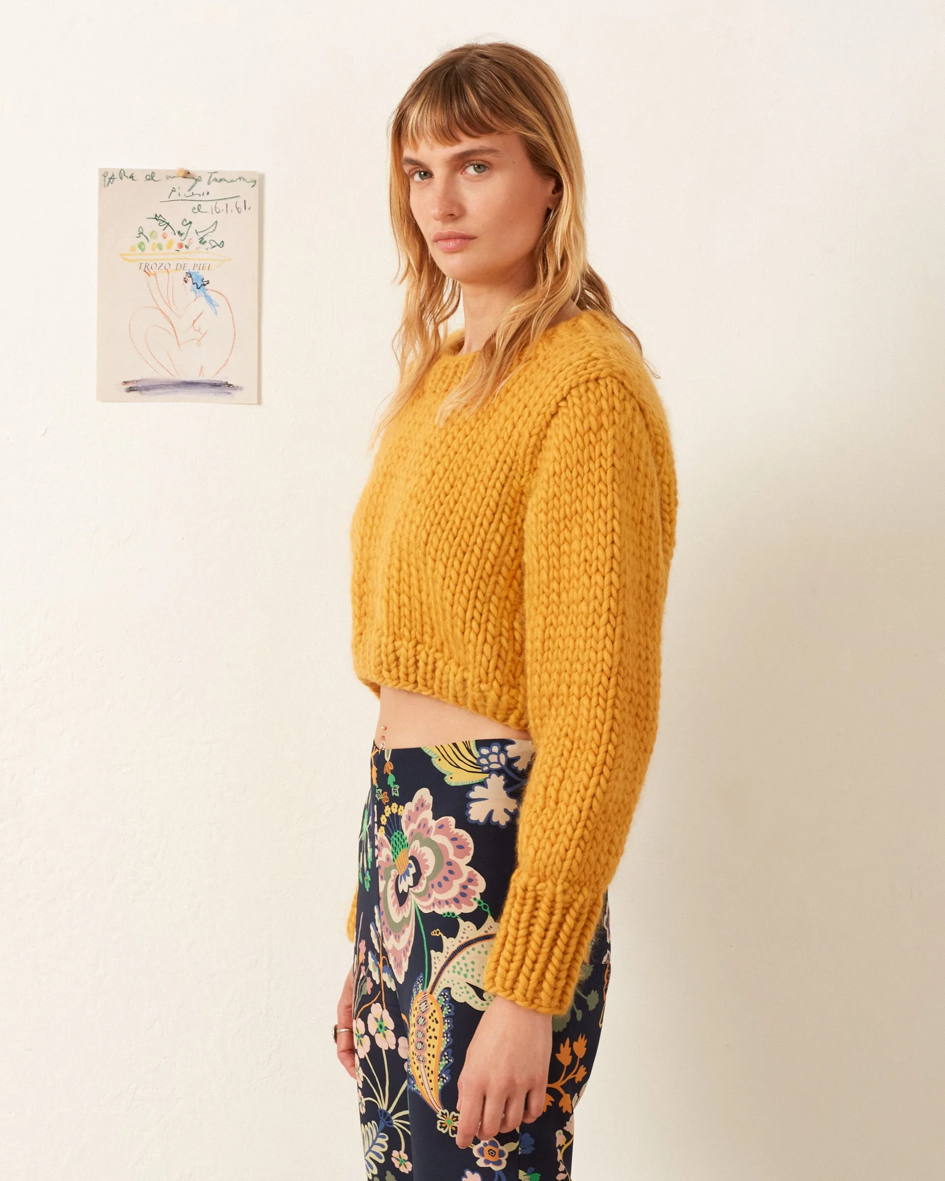 Ella Mango Knit Sweater