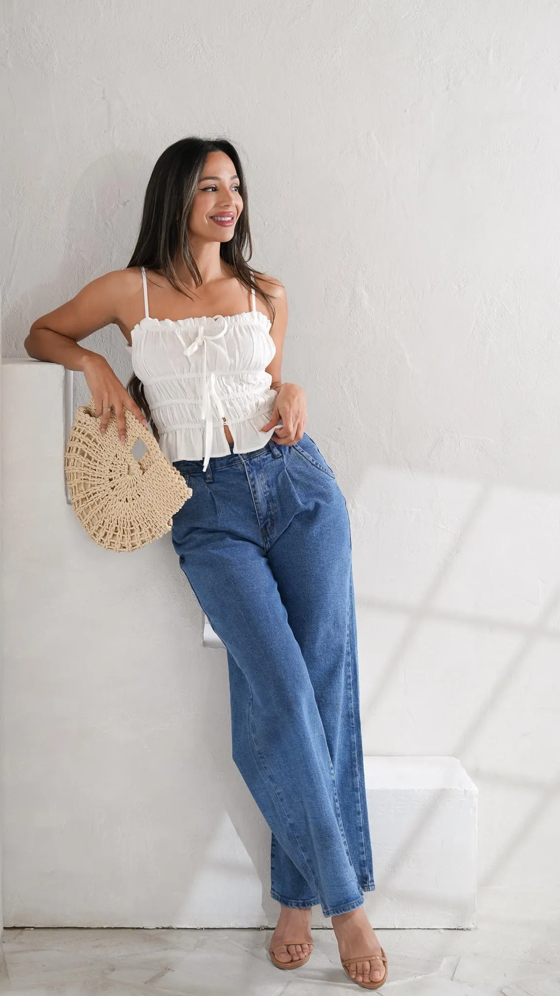 Evie denim pants