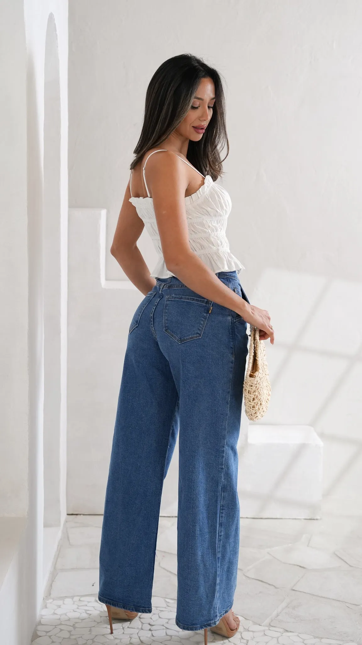 Evie denim pants