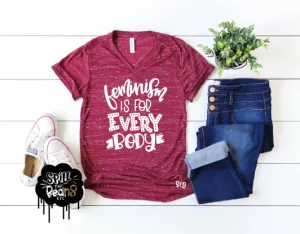 Feminism Is For Everybody Adult Tee or Tank