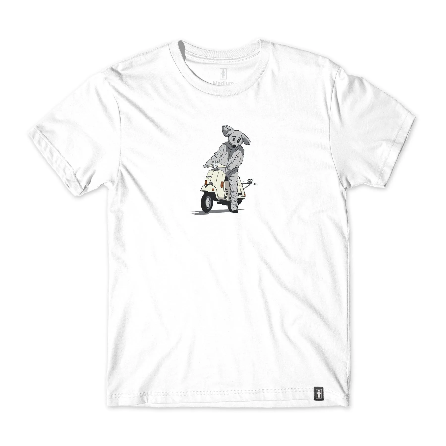 Girl Mouse Tee White