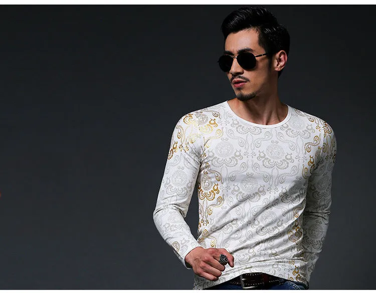 GOLDEN LONG SLEEVES TEE